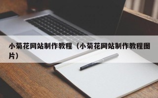 怒江小菊花网站制作教程（小菊花网站制作教程图片）